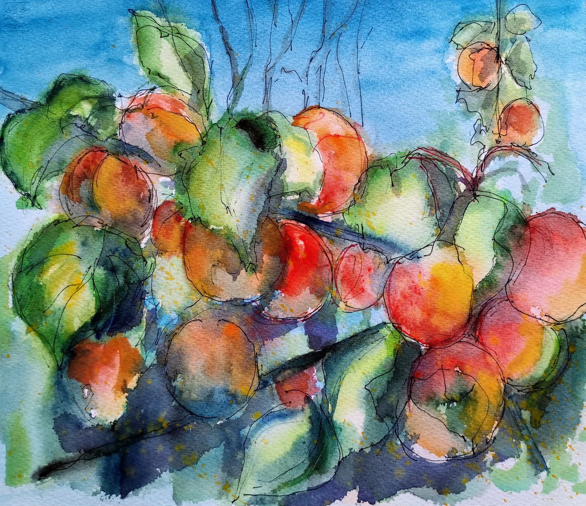 Summer fruits by Elina Venkova