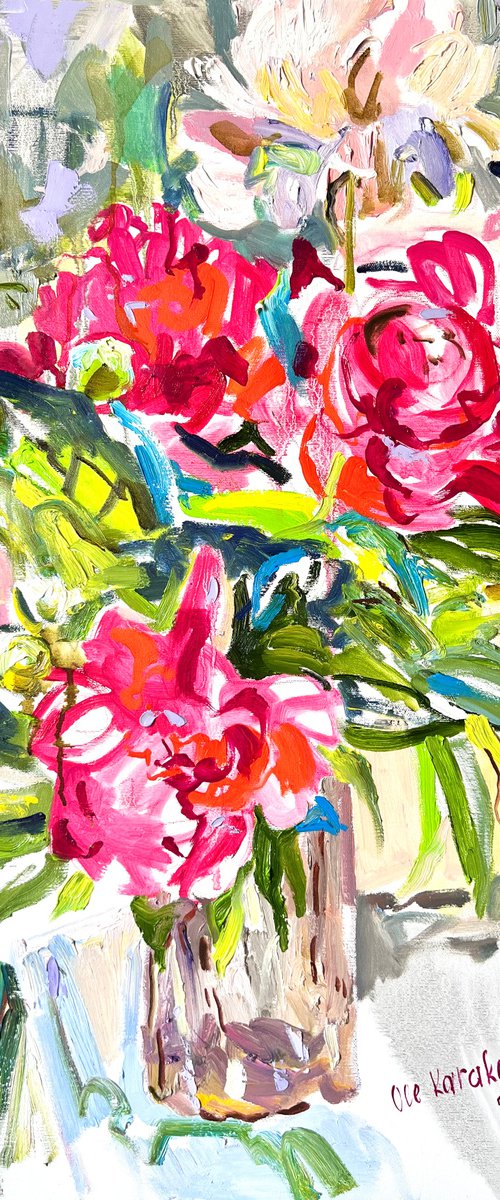 Peonies 2 by Ole Karako