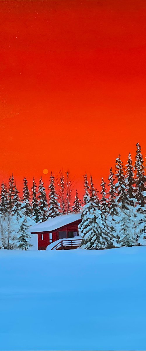 Winter Stillness by Alla Kallass