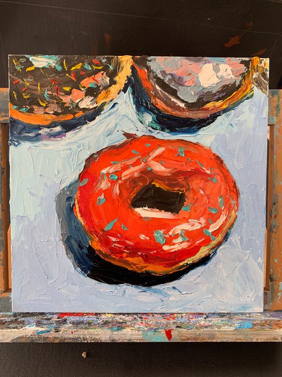 Still life with Donuts.