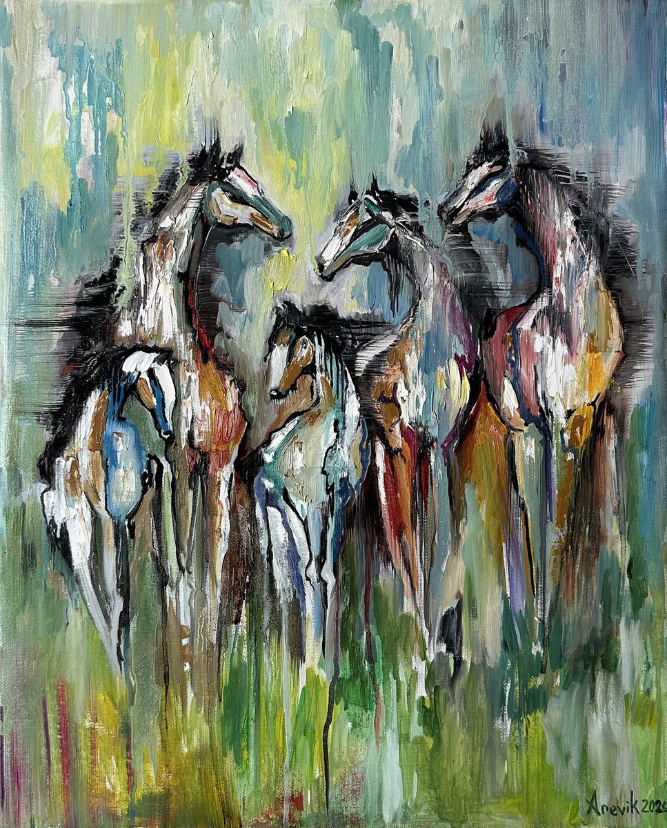 Forward Despite By Arevik Gasparyan, 16 X 20, Artwork For Sale On Artfinder