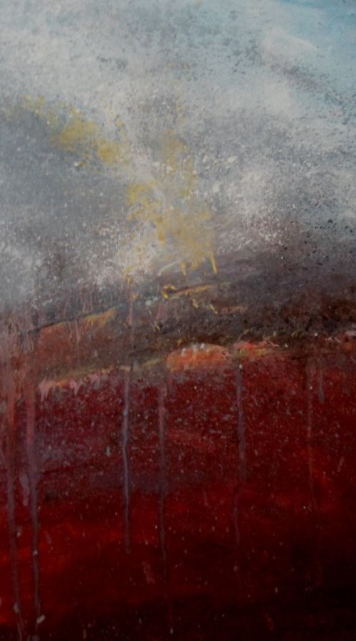 Wet misty moors by Jean  Luce