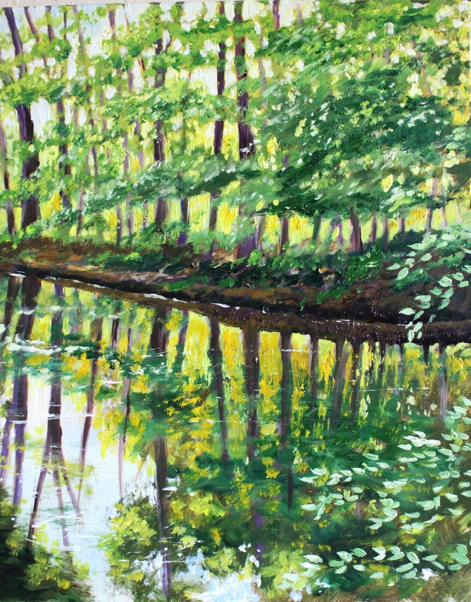 Expressive Oil Painting , Intrigued By Rod Bere, 16 X 20, Artwork For Sale On Artfinder