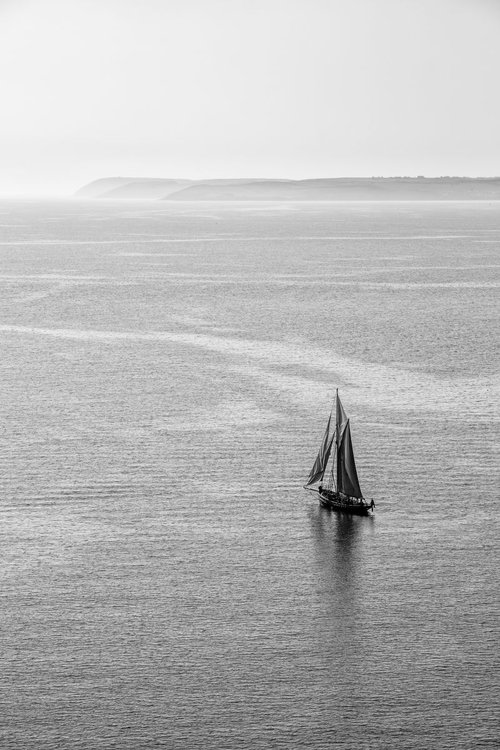 Sailing towards the Dodman by Paul Nash