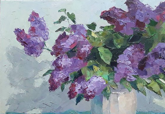 Still life with lilac