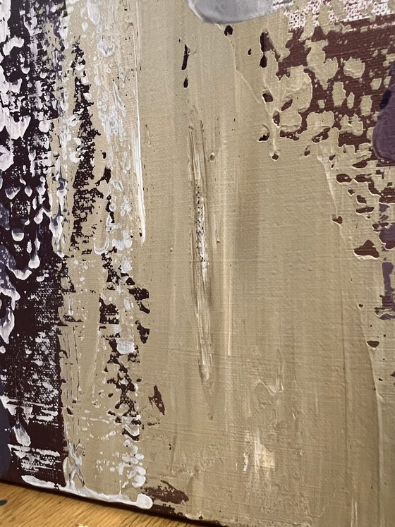 Burgundy Dark Blue Art