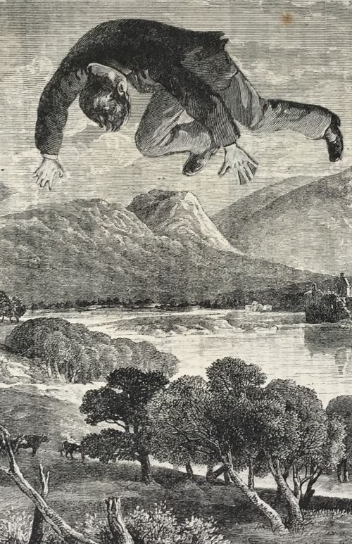 Dropping from the Sky by Tudor Evans