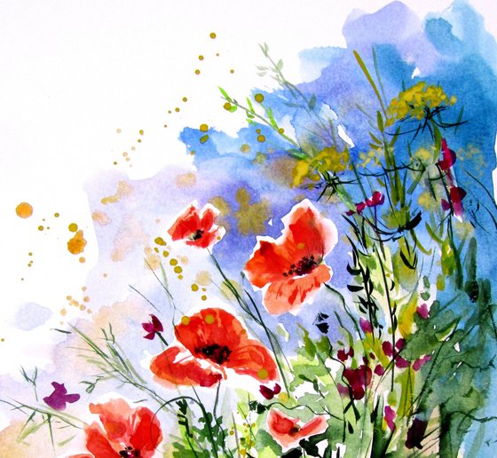Poppies field II