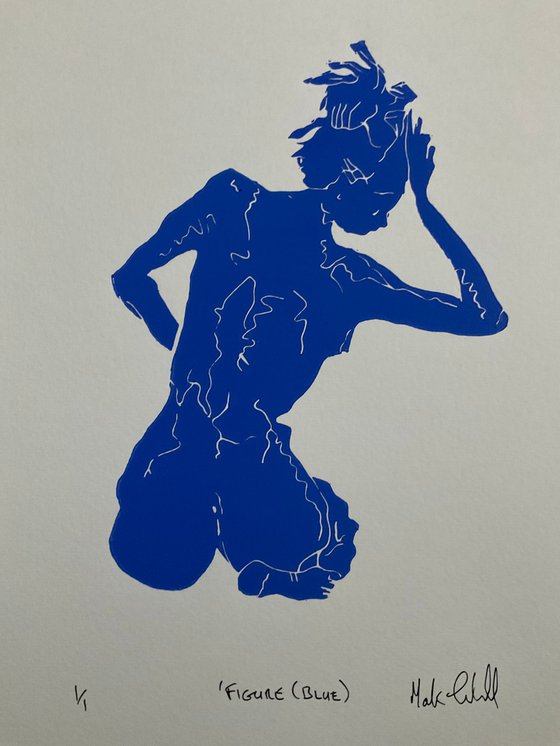 Figure (Blue)