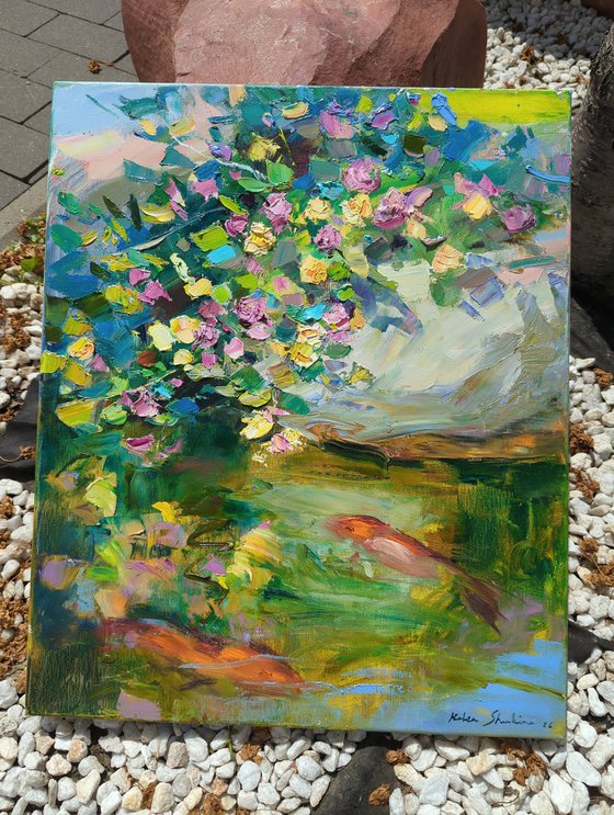 Lake in the Cat Garden
