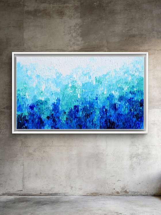 Tranquil XVIII - Large Abstract Ocean Waves