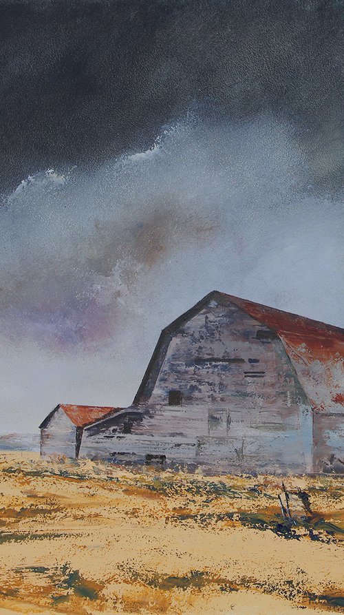 BARN ON THE PRAIRIE by Richard Manning