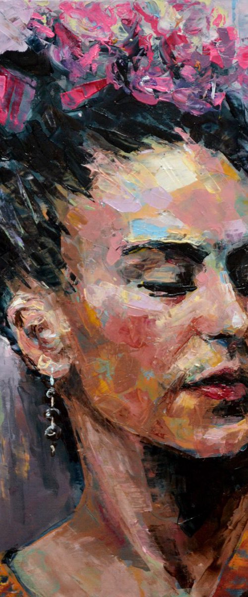 Portrait of Frida by Sal Jones