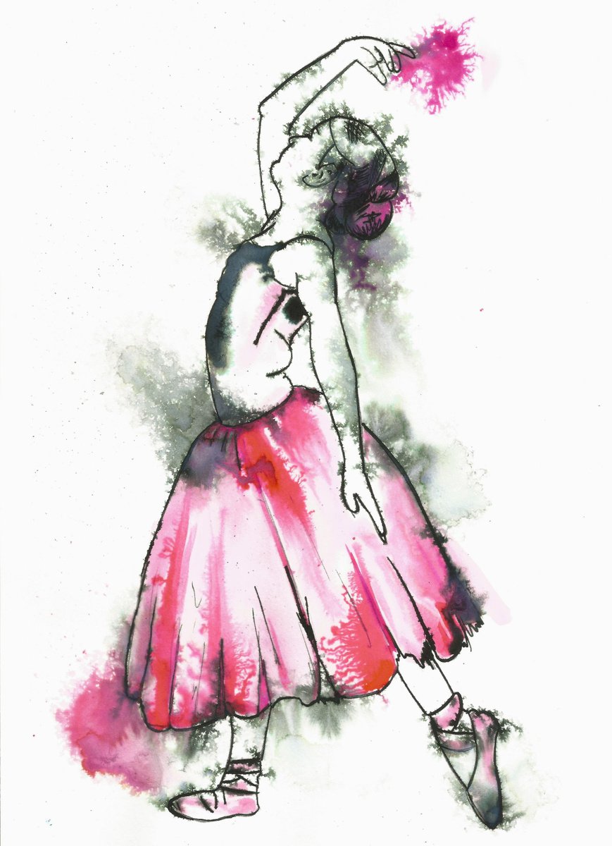 Magical Imagining, Child Ballerina by Dianne Bowell