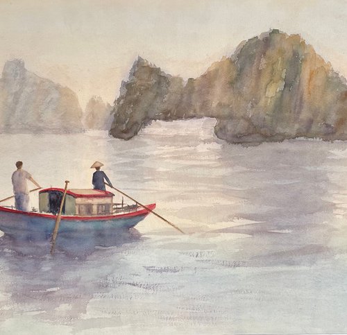 Ha Long Bay by Shelly Du