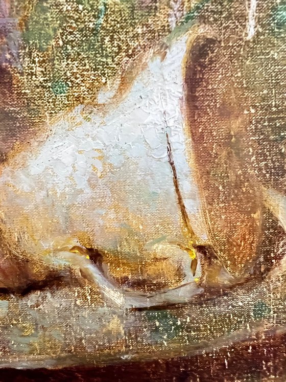 Porcelain Cups and Forks