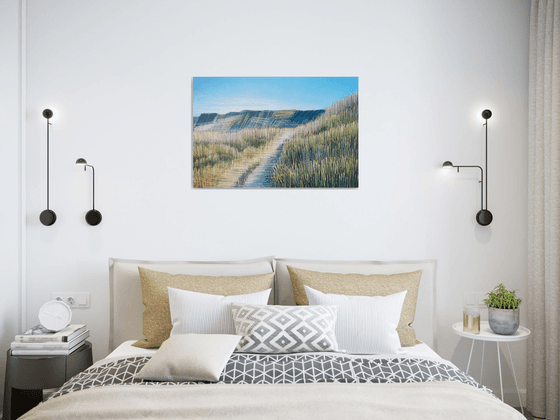 A Summer Sea Cliff Path