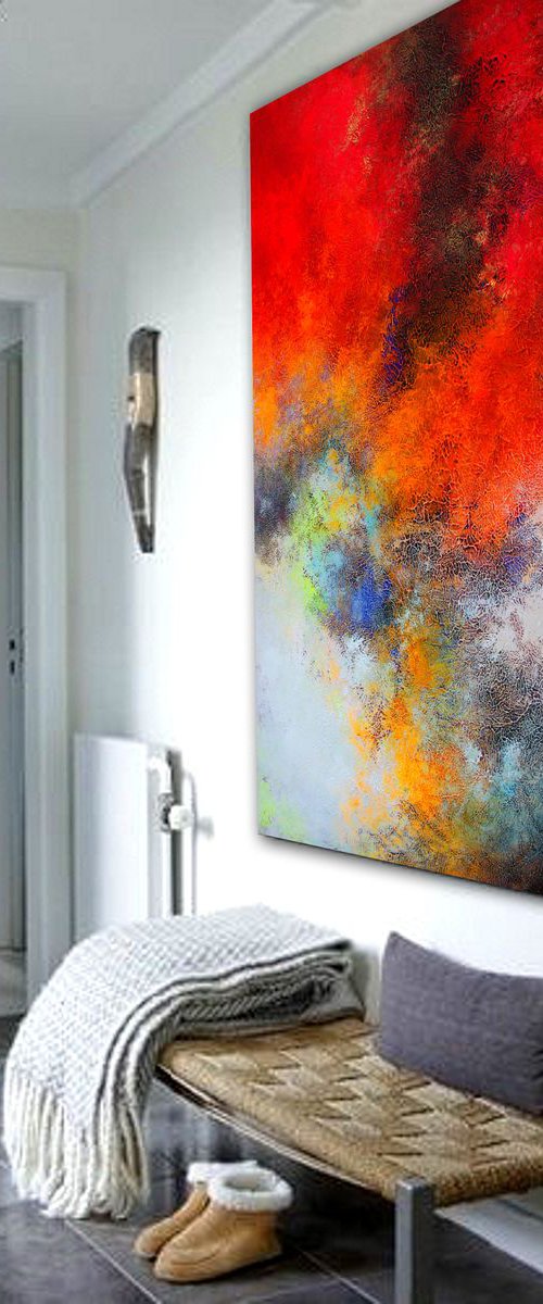 150x100cm.  Abstract Painting / Alex Senchenko © 2019 / Best-seller by Alex Senchenko