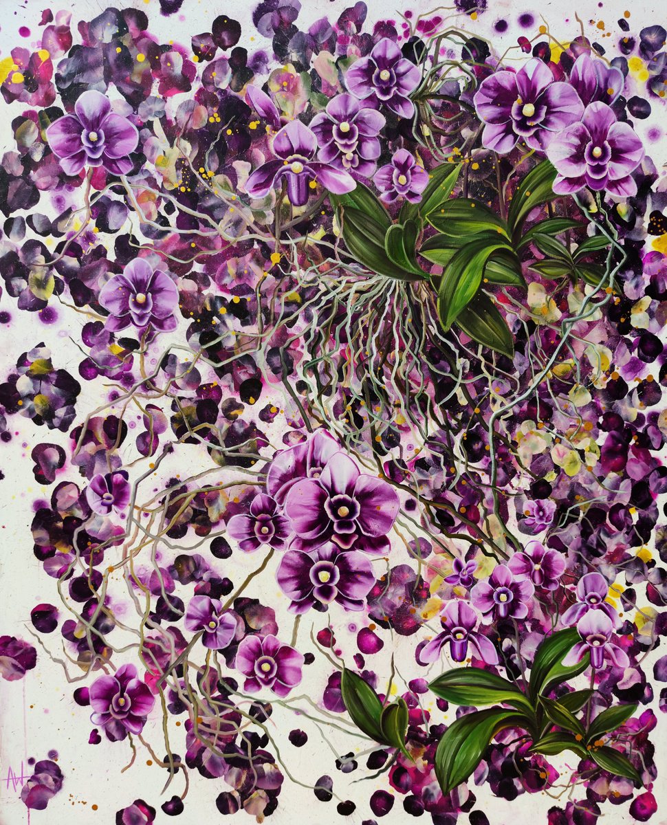 Amaranthine By Angie Wright, 59 X 71, Artwork For Sale On Artfinder