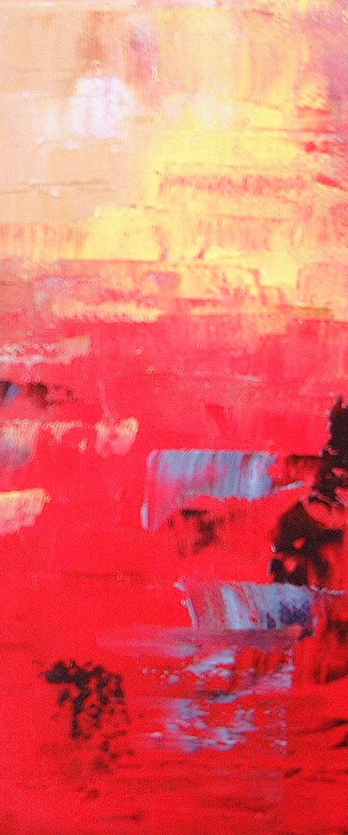 Red Reflexions VI (ref#:1079-20Q) by Saroja van der Stegen
