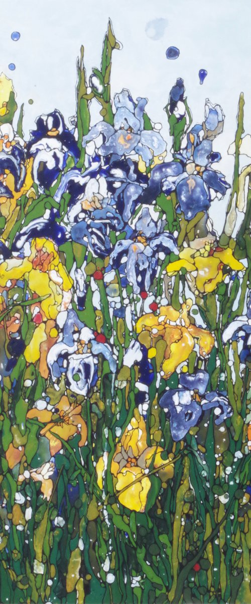 Irises by Beta Sudnikowicz