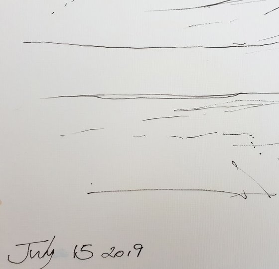 DIARY DRAWING 2 JULY 15th 2019