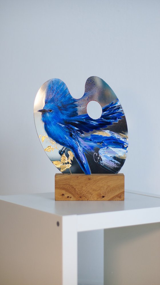 BLUE BIRD OF HAPPINESS