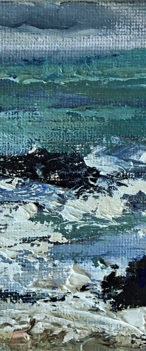 Breaking Surf #5 by Nikki Wheeler
