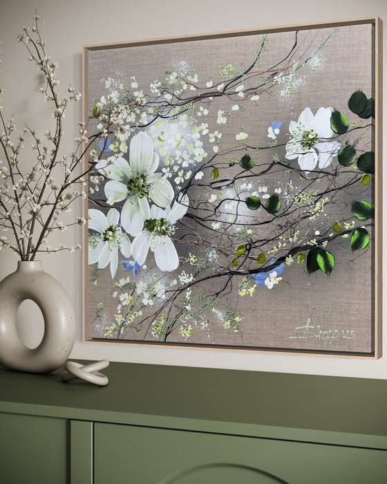 White Blooms