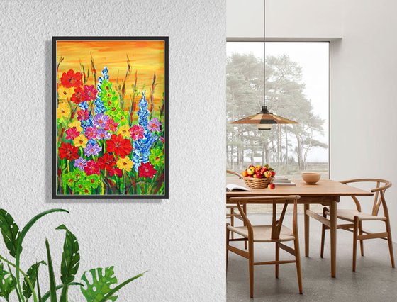 FLORAL SUNSET