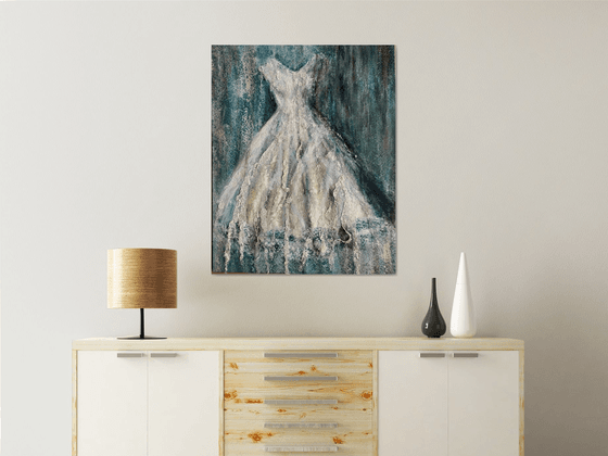 Miss Havisham’s wedding dress