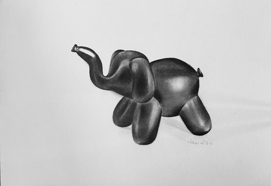 Balloon elephant