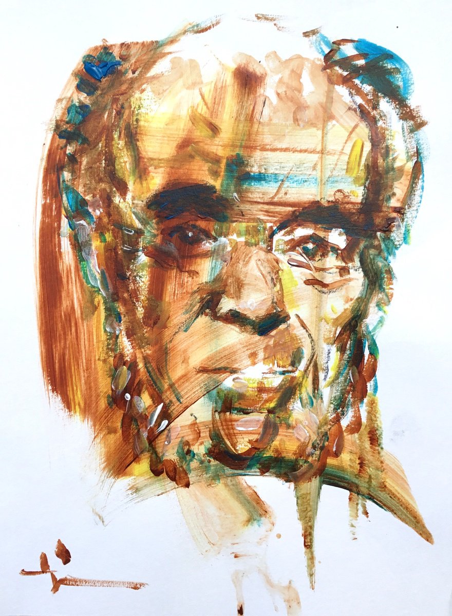John By Dominique Deve, 9 X 13, Artwork For Sale On Artfinder