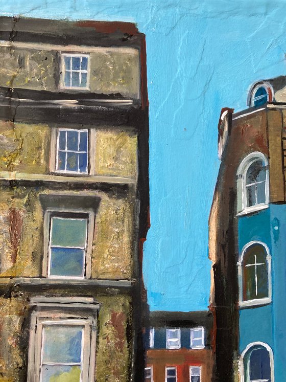 One End of Tisbury Court, Soho, London