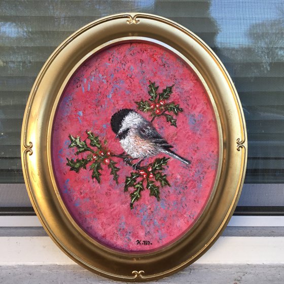 Chickadee # 52 by K. McDermott (SOLD)