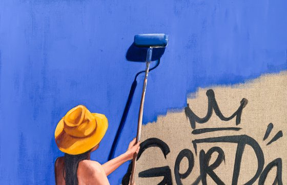 Paint it blue
