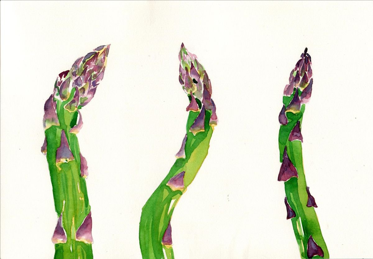Asparagus Tips by Hannah Clark