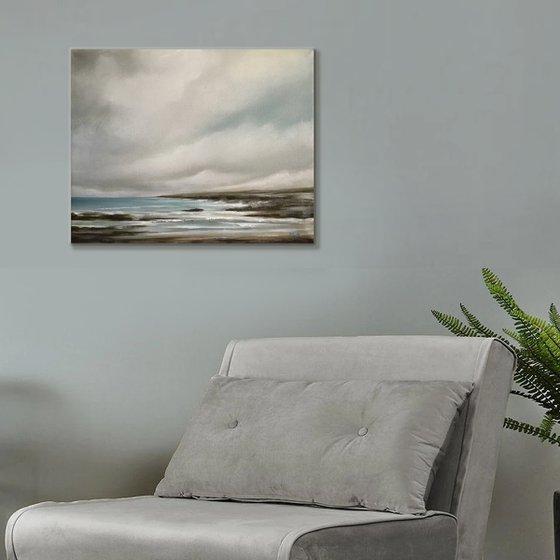 Northern Shores  - Original Oil Painting on Stretched Canvas