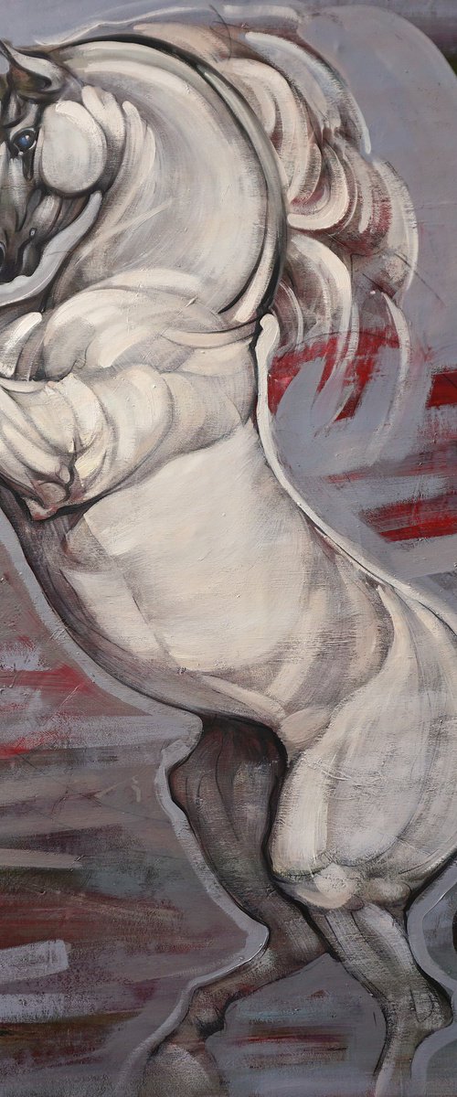 White Ferrari by Anastasiia Kraineva (Masniuk)