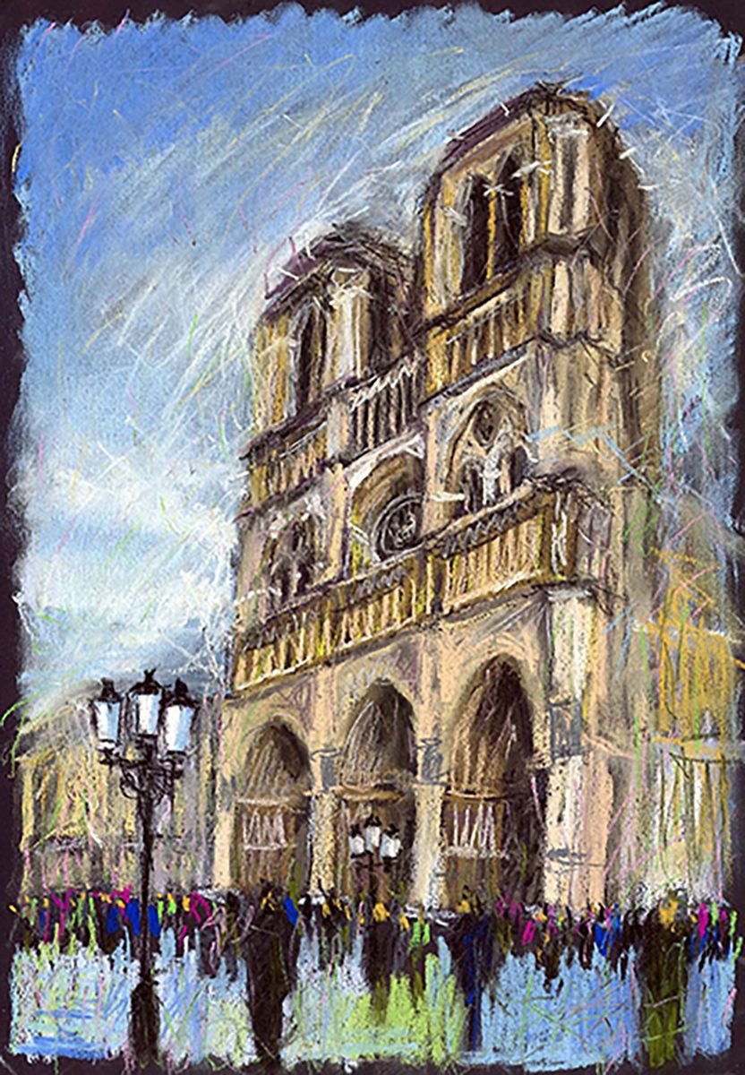 Paris Notre-Dame de Paris by Yuriy Shevchuk