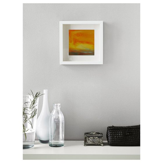 Abstract 0846 - Framed, original painting