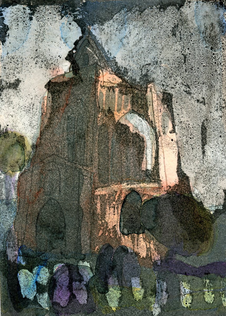 Church Ruin by Elizabeth Anne Fox