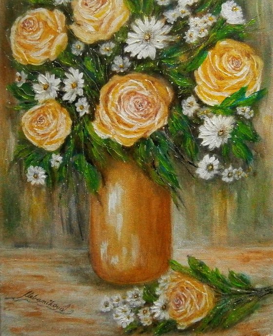 Still life of roses 3