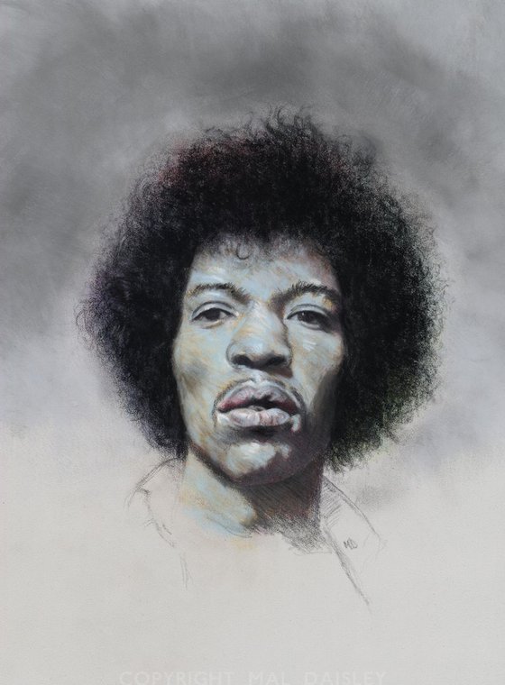 JIMI WITH A SHADE OF BLUE