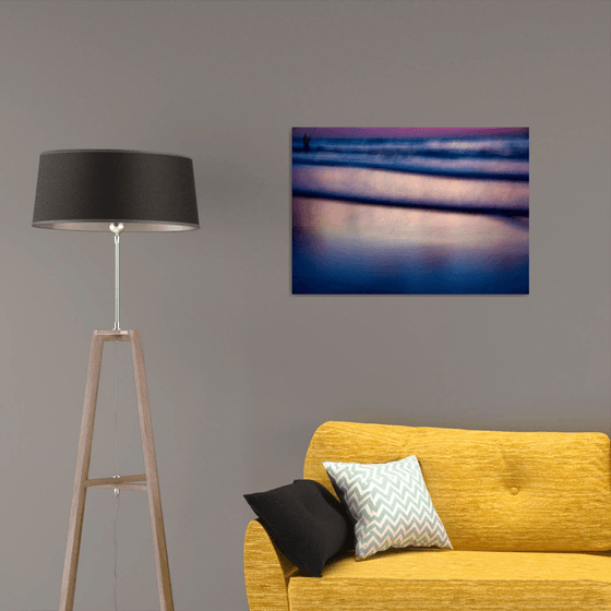 Blurry fisherman | Limited Edition Fine Art Print 1 of 10 | 75 x 50 cm