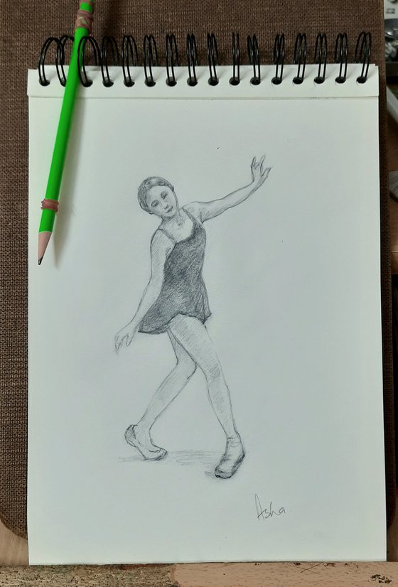 Ballerina Sketch 14