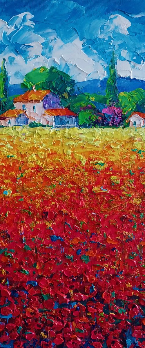 Rural landscape 03 by Andrej  Ostapchuk