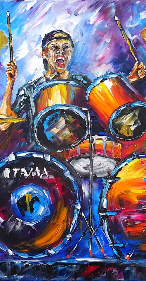 The Drummer by Mirek Kuzniar