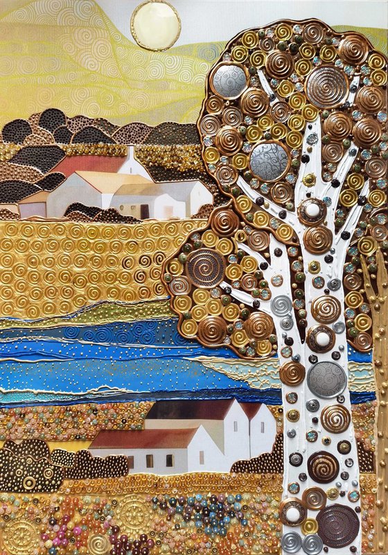 Golden Tuscany. A Klimt dream in Italy