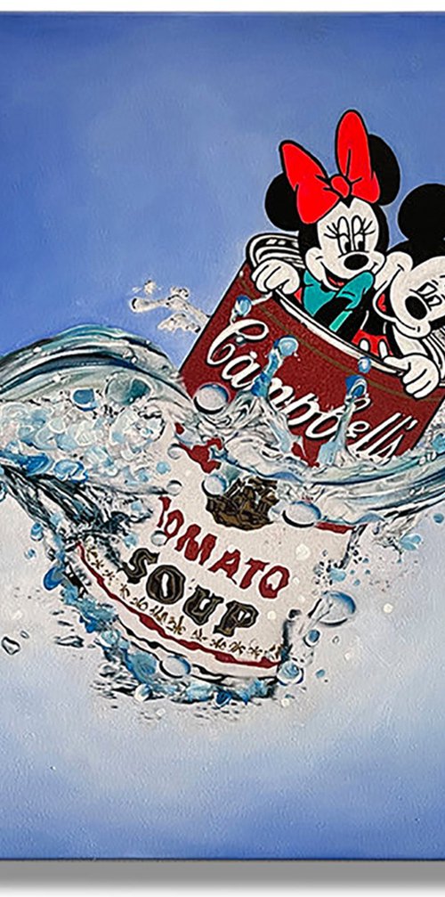 Campbell's Water Rescue - Original Painting by Gardani Art